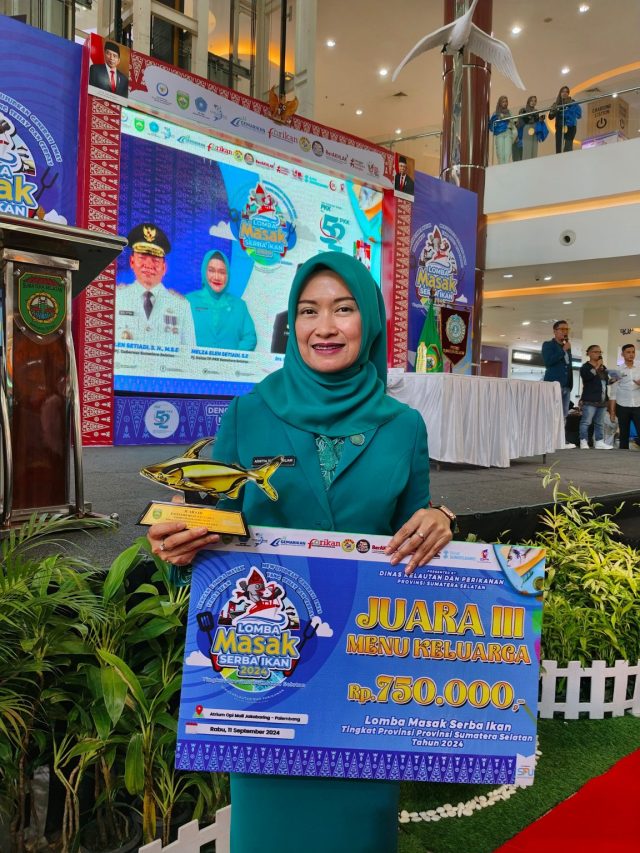 Tp Pkk Banyuasin Meraih Juara Iii Dalam Lomba Masak Serba Ikan Menu Keluarga Sriwijayaterkini